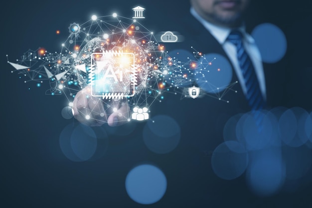 AI technology expert presenting artificial intelligence solutions and innovations in Thailand